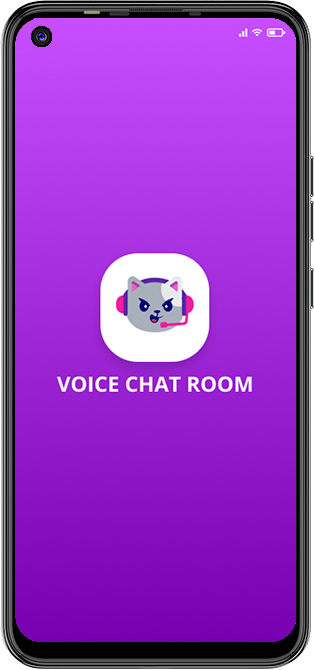 Voice Chat Room App Screen1