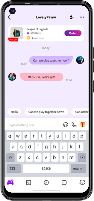 Voice Chat Room App Screen5