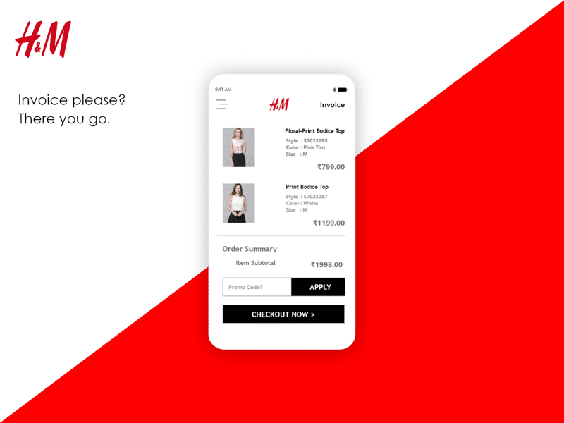 H&M eCommerce App