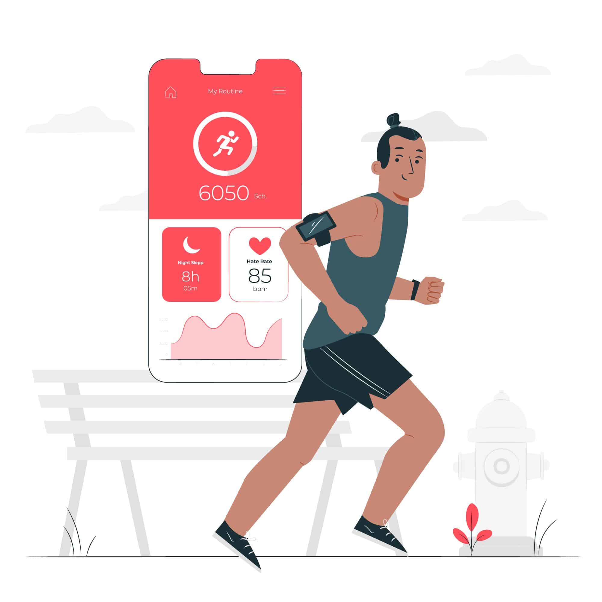 Developing a Fitness App Steps