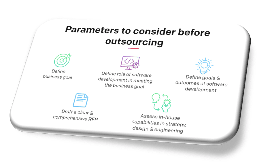 Parameters to consider before Outsourcing