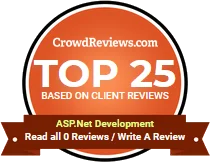 CrowdReviews Top 25 Logo