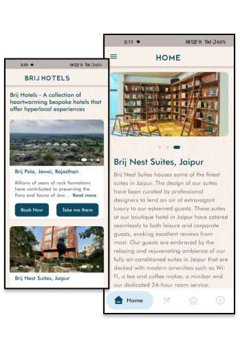 Brij Hotels App Challenges & Solutions