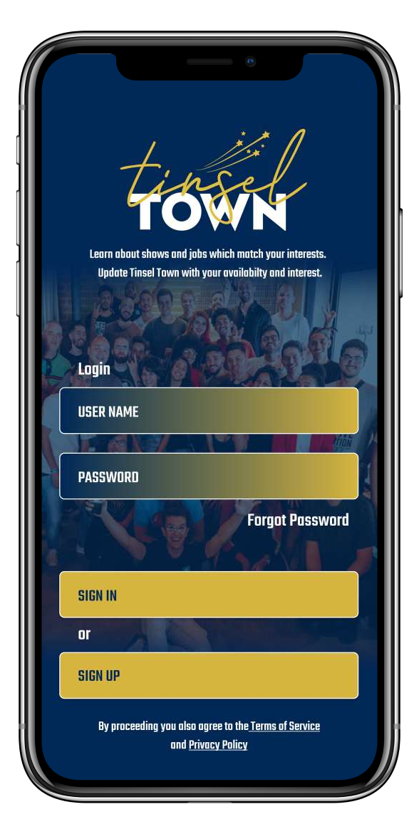 Tinsel Town App Screen2