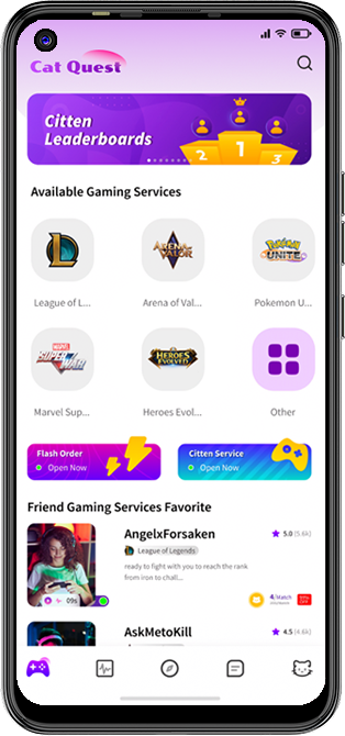 Voice Chat Room App Screen2